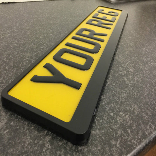 Pair High Quality Number Plate Surround Holders - UMR Accessories